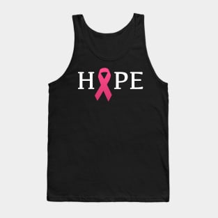 Hope pink ribbon-women Tank Top